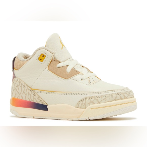 J. BALVIN X JORDAN 3 RETRO TD 'MEDELLÍN SUNSET Sz 9C - Picture 8 of 8